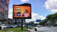 马来西亚吉隆坡市区电子广告牌组合