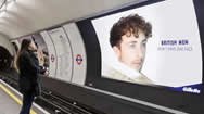 伦敦地铁站内DX3全动态广告电子屏